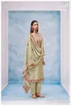 Chenoa 4854 By Ganga Cotton Printed Embroidery Work Salwar Kameez Online Wholesale